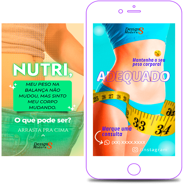 stories para nutricionista