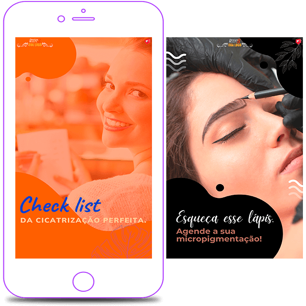 stories de micropigmentação