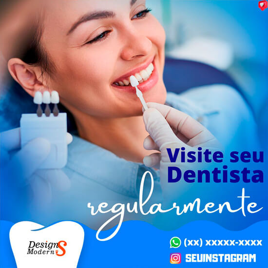 Pacote de artes editáveis para dentistas