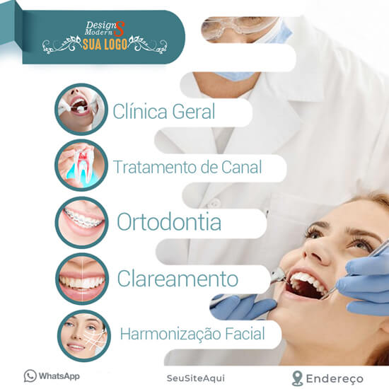 Pacote de artes para dentistas