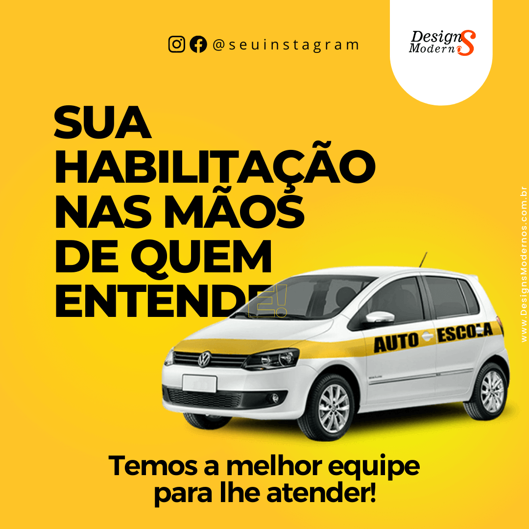 Artes para Auto Escola 25