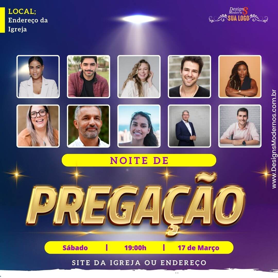 Arte para pregação gospel