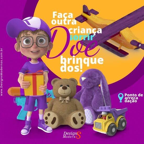 Artes do Dia das Crianças