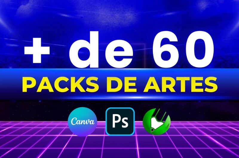 Packs de Artes Editáveis Designs Modernos