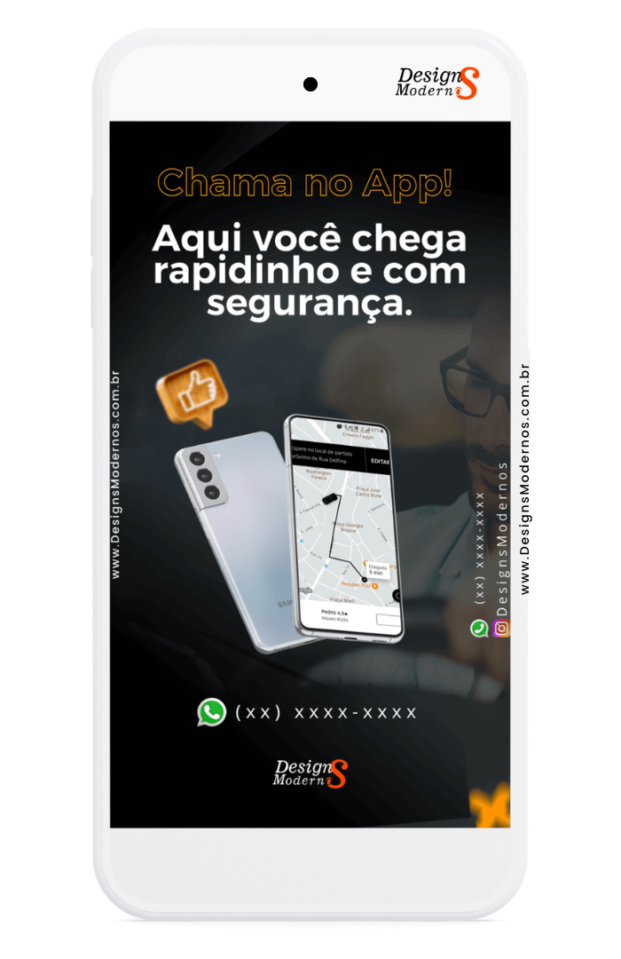 stories editáveis para motoristas de app