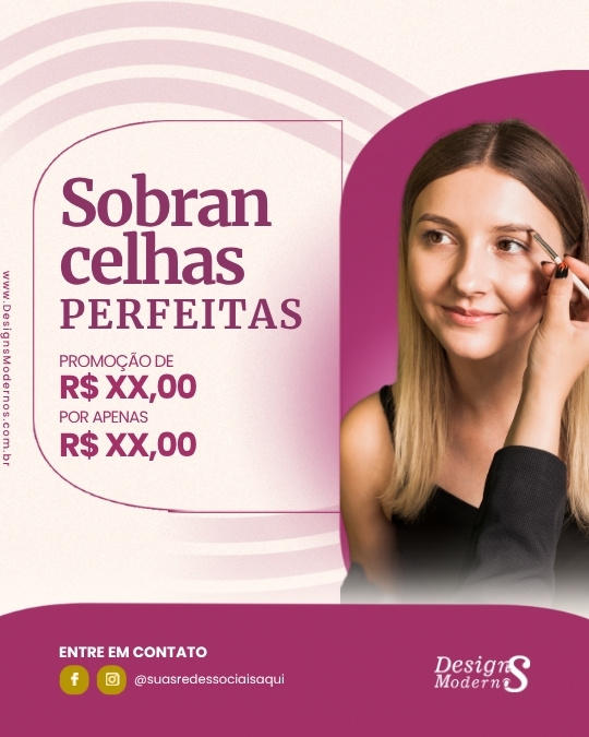 Artes para Designer de Sobrancelhas