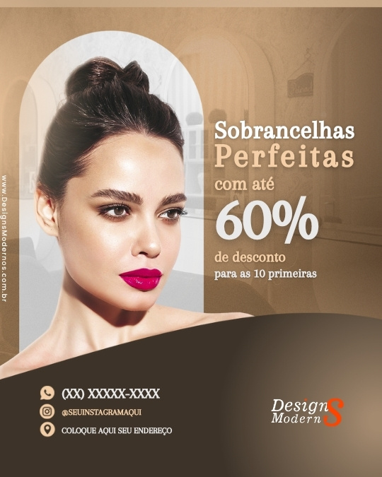 Pack Instagram para Designer de Sobrancelhas