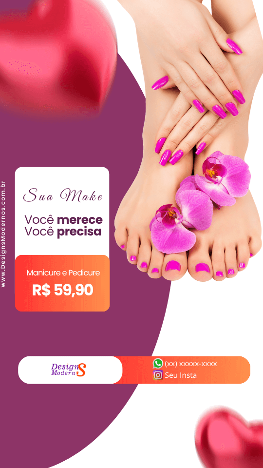 100 Artes para Manicure e Pedicure 14 Story manicures