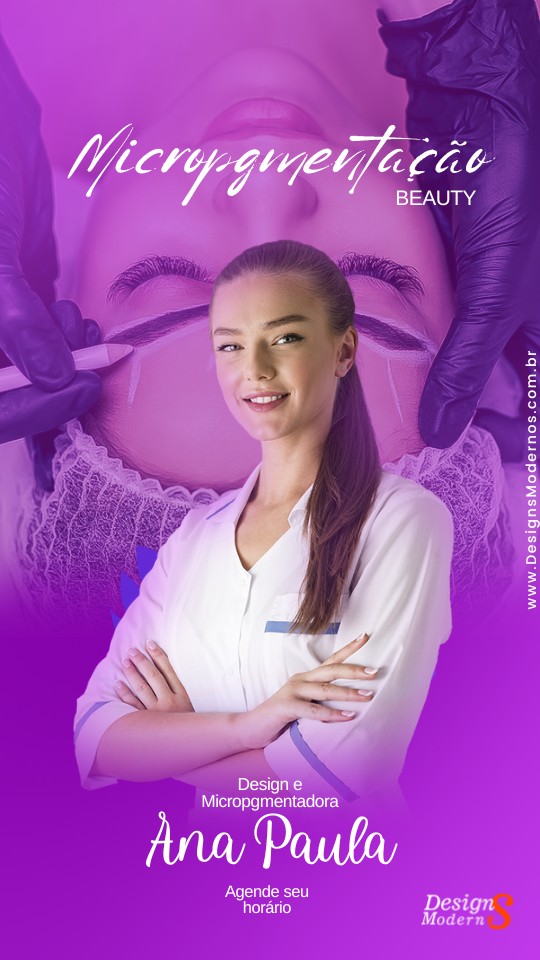 Story para Designer de Sobrancelhas