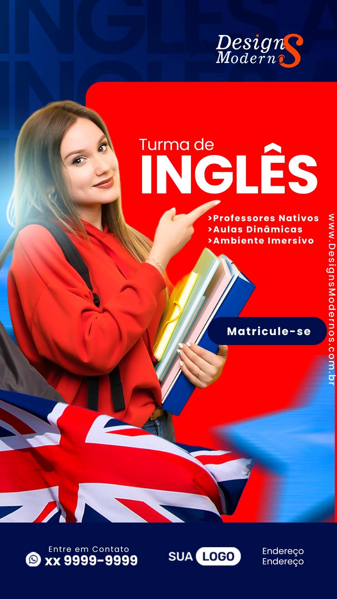230 Artes para Escola de Inglês 20 Story para Escola de Inglês
