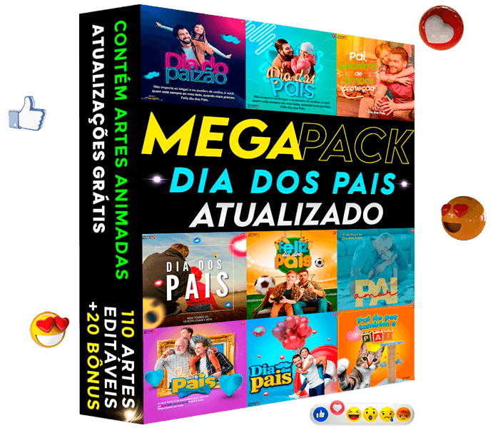 ARTES DIA DOS PAIS PARA REDES SOCIAIS
