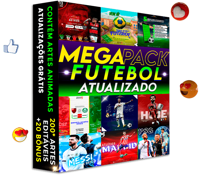 Artes de Futebol para Redes Sociais