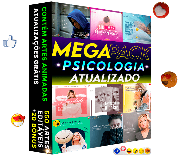 Artes de Psicologia para Redes Sociais