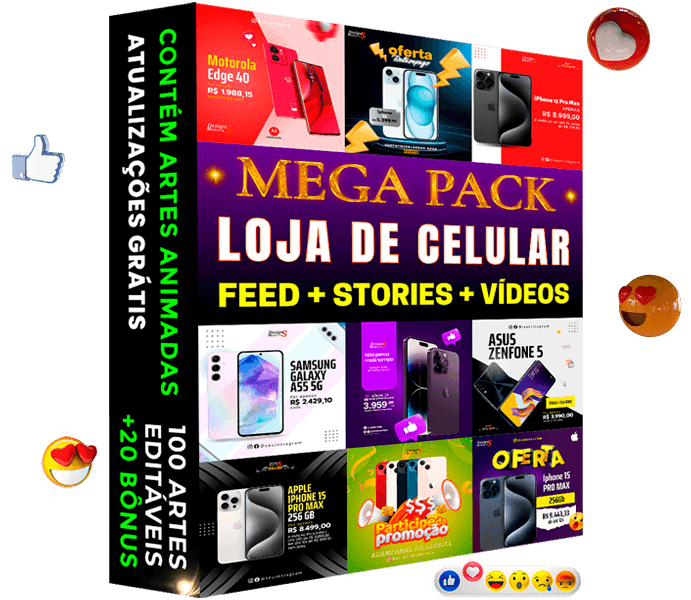 Artes para Loja de Celular