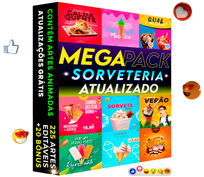 Artes para Sorveteria