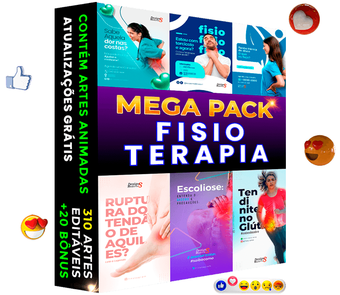 Artes de Fisioterapia Editáveis