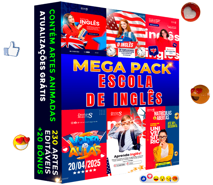 Artes para Escola de Inglês
