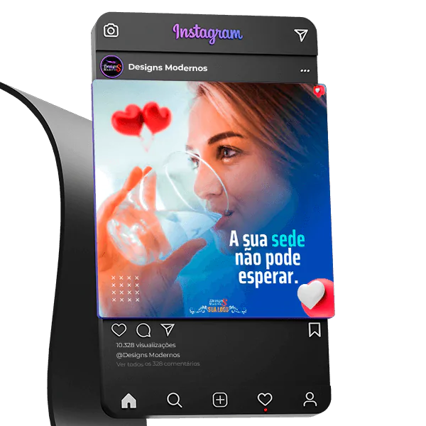 Pack de 30 Artes para Distribuidora de Água 11 Pack de Artes Editáveis para Distribuidora de Água