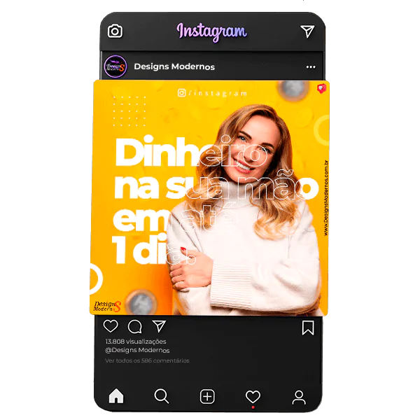 Pack de Artes de Empréstimo para Redes Sociais