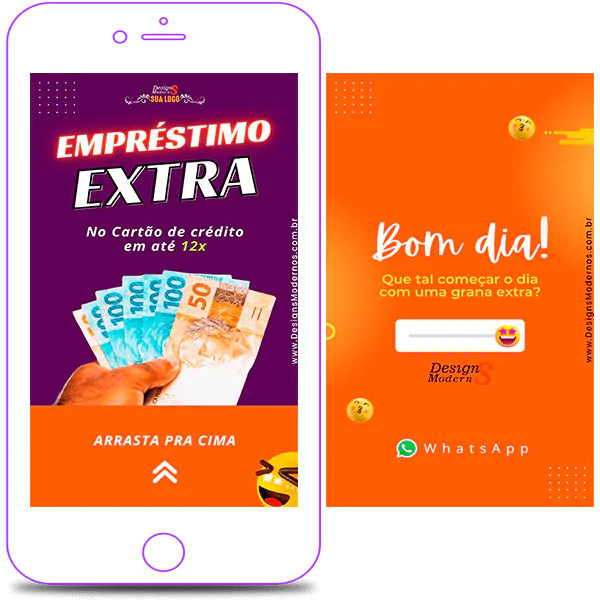 Stories de Empréstimo para Redes Sociais