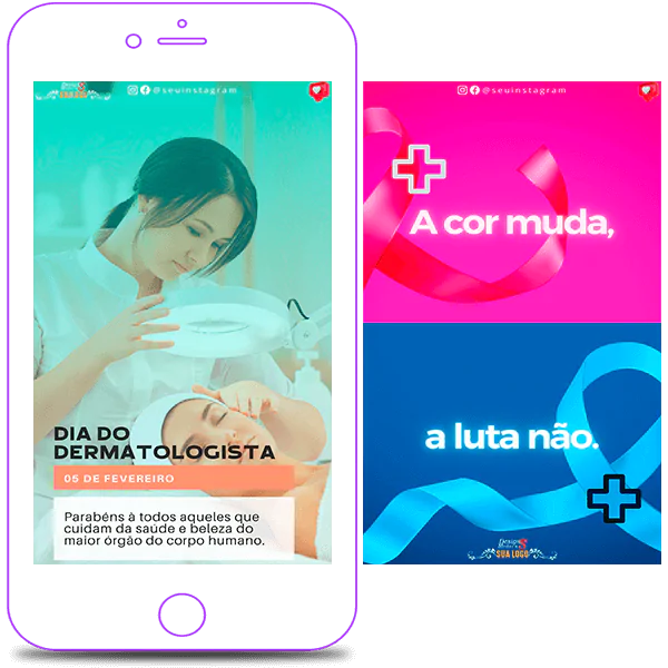 Stories de Medicina para Redes Sociais