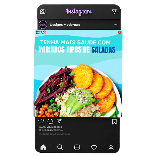 pack artes editáveis para restaurantes