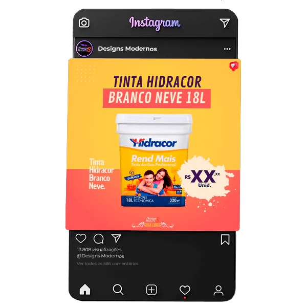 pack de artes editáveis para material de construção