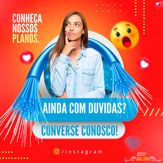 Pacote de Artes Editáveis para Provedor de Internet