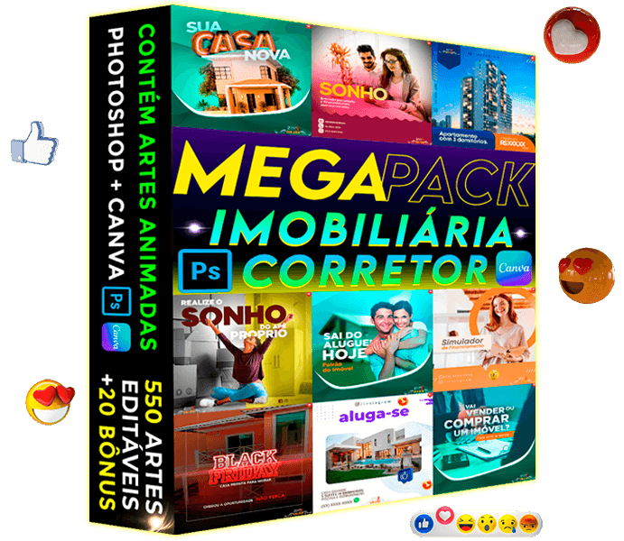 550 Artes para Imobiliária e Corretor de Imóveis 7 artes para imobiliaria e corretor de imoveis editáveis