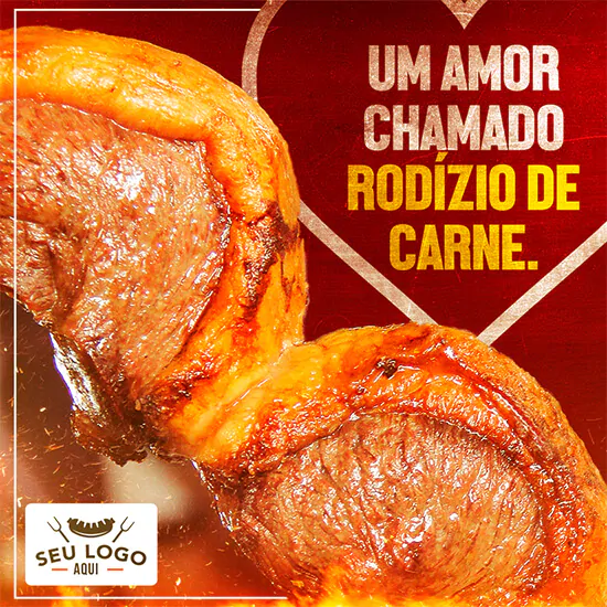 pack de artes para churrascaria, espetaria e açougue