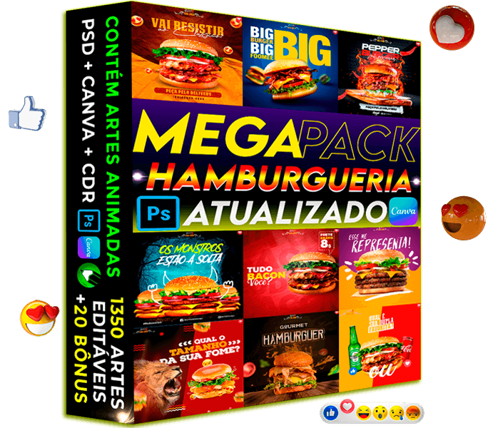 ARTES PARA HAMBURGUERIA