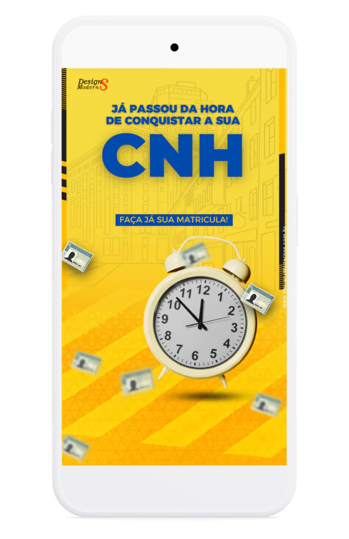 Pacote de stories Auto Escola