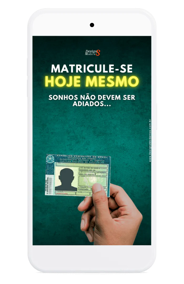 stories editáveis para Auto Escola