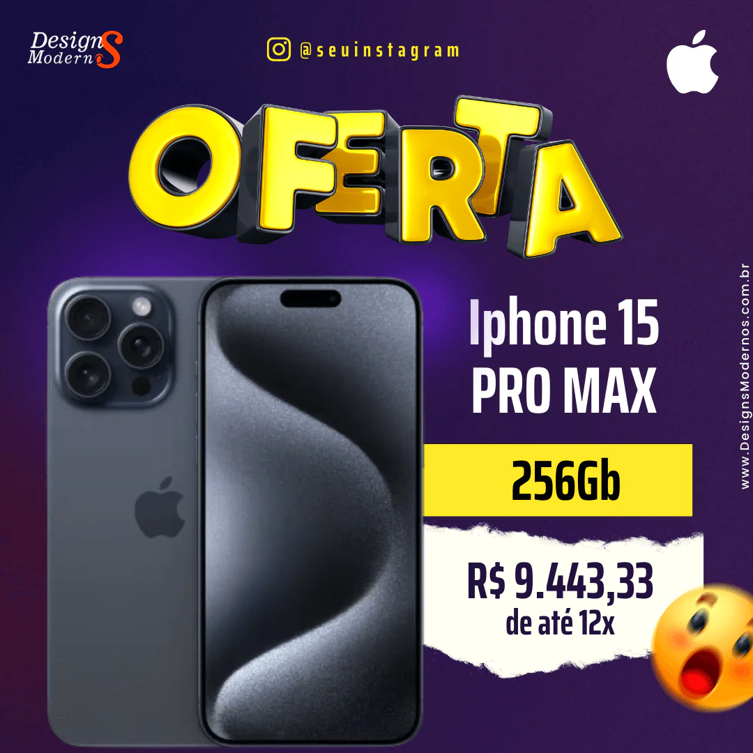 Pack de 100 Artes para Loja de Celular 9 Pack Loja de Celular