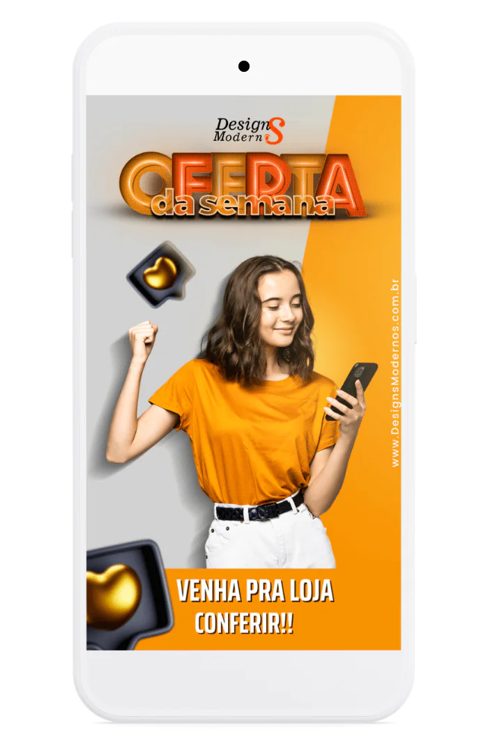 Pack de 100 Artes para Loja de Celular 24 Pack de Stories para Loja de celular