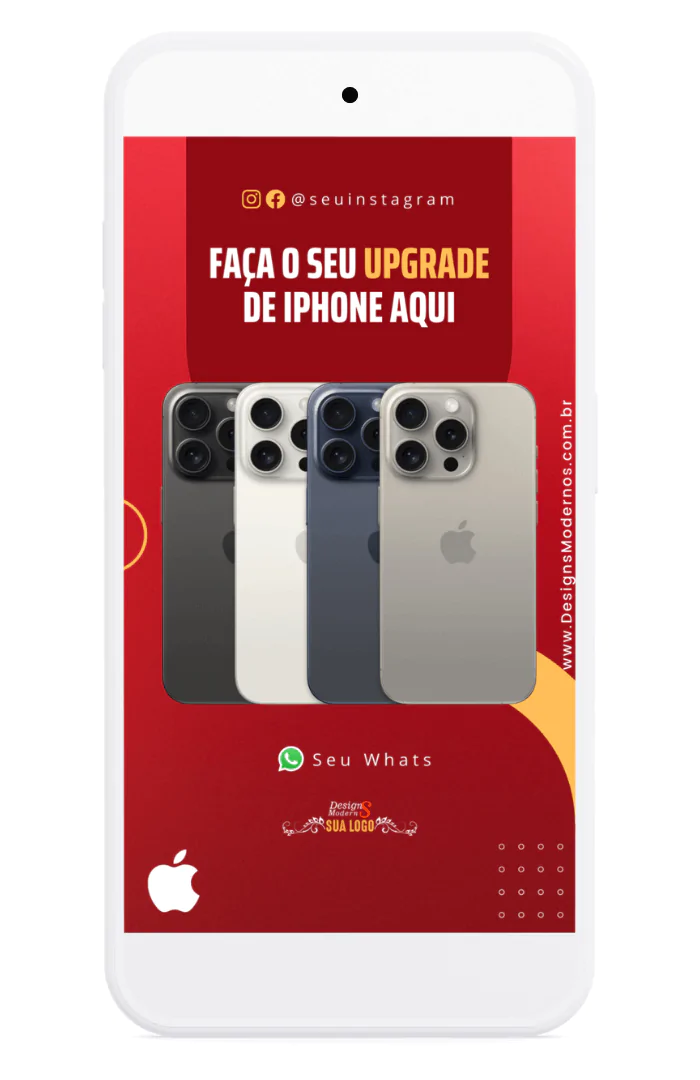 Pack de 100 Artes para Loja de Celular 22 Stories de loja de celular para redes sociais