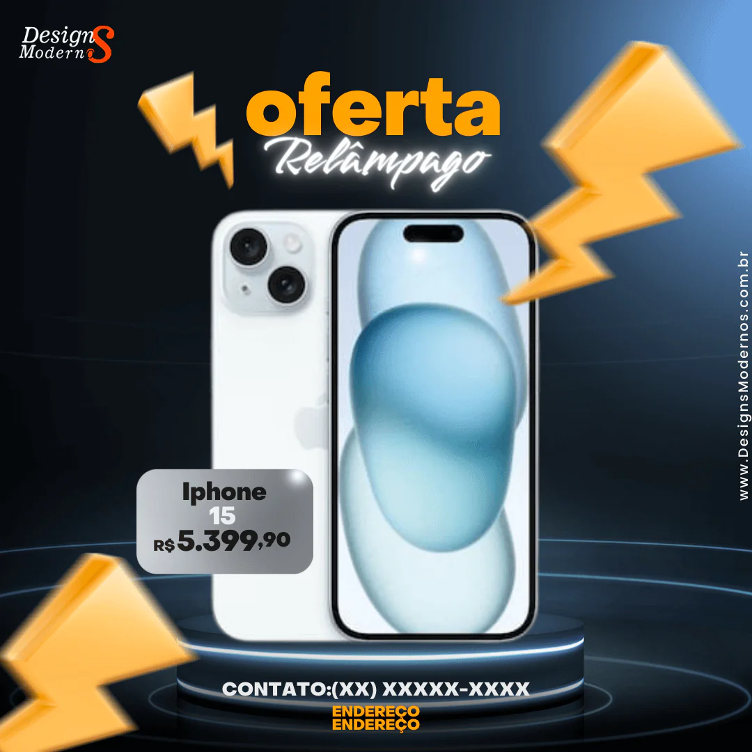 Pack de 100 Artes para Loja de Celular 14 artes Loja de Celular