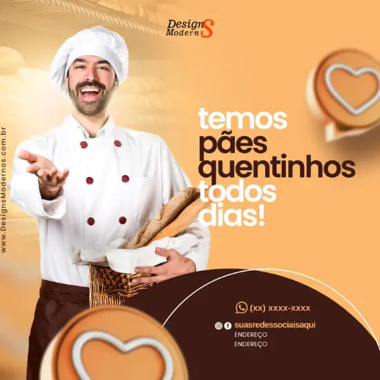 150 Artes para Padaria 13 Pack Instagram para Padaria 3