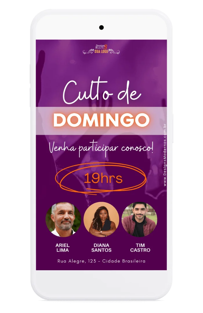 story culto de domingo