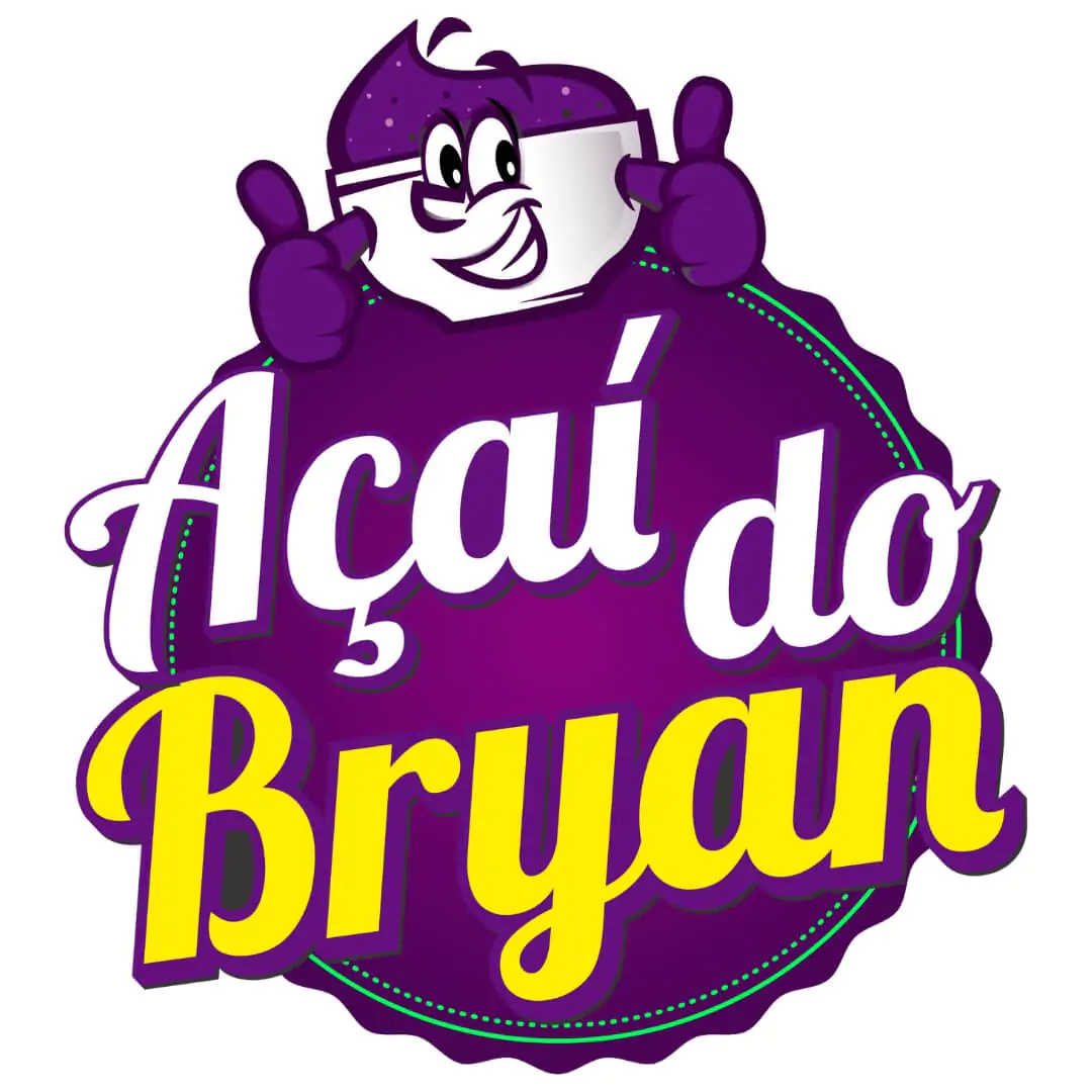 Criação de logo moderna 22 Criação de logo de açaí