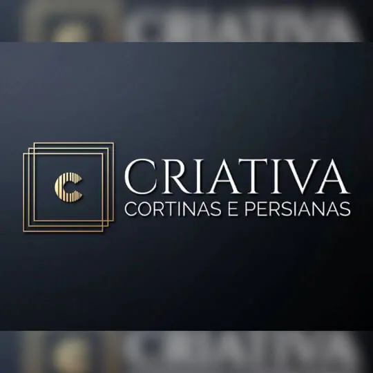 Criação de logo moderna 15 Criação de logo moderna para cortinas e persianas