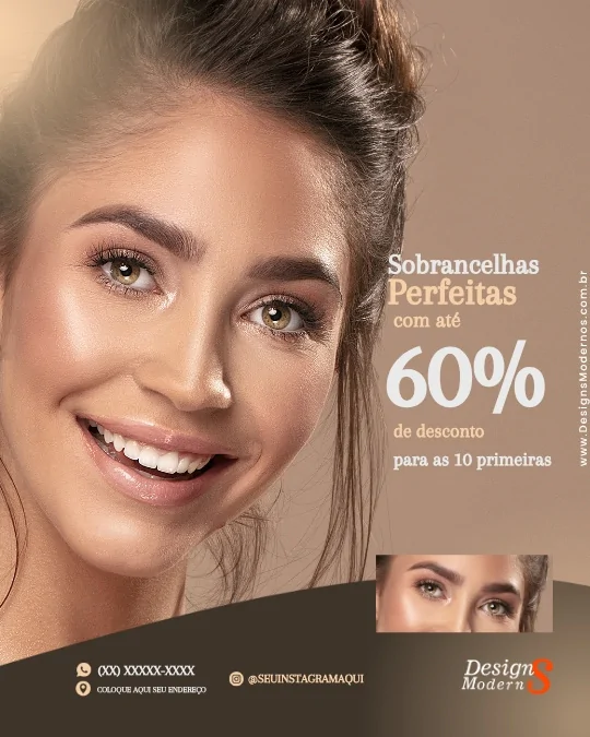 Pacote de Artes para Designer de Sobrancelhas