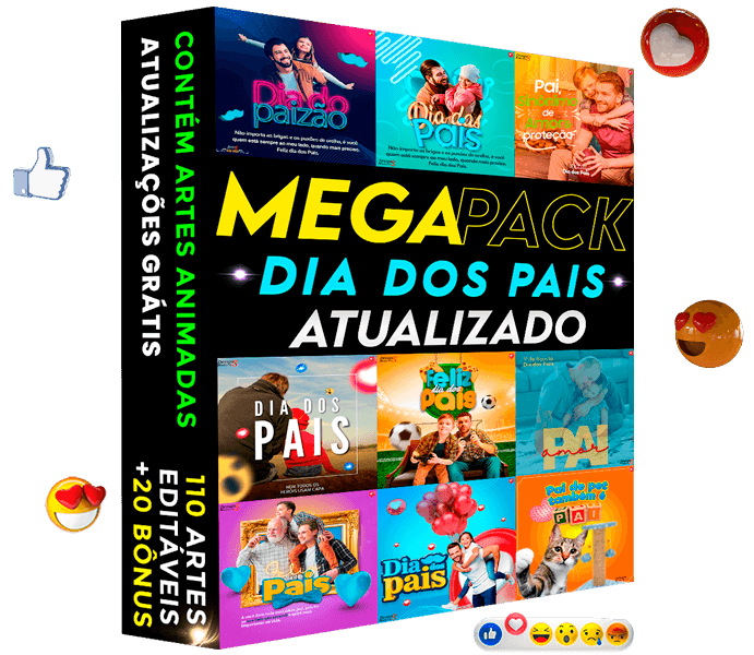 ARTES DIA DOS PAIS PARA REDES SOCIAIS