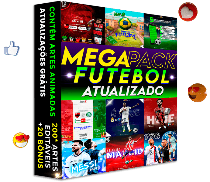 Artes de Futebol para Redes Sociais