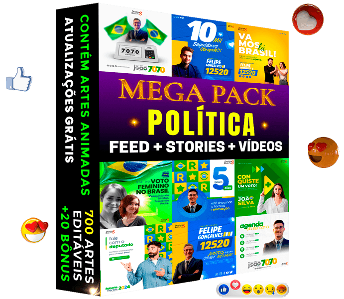 Artes de Política para Redes Sociais