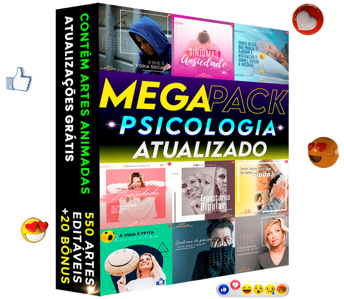 Artes de Psicologia para Redes Sociais