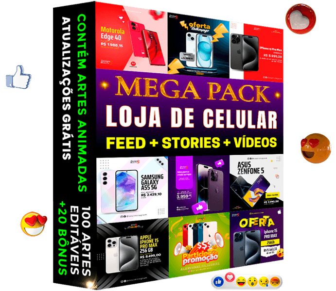 Artes para Loja de Celular