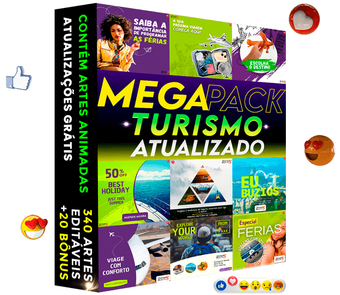 pack de ARTES DE TURISMO E AGÊNCIA DE VIAGENS